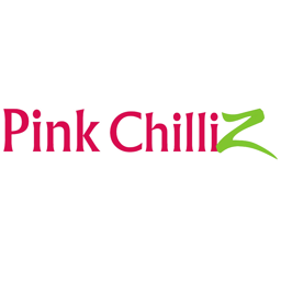 Pink Chilliz Laindon logo.